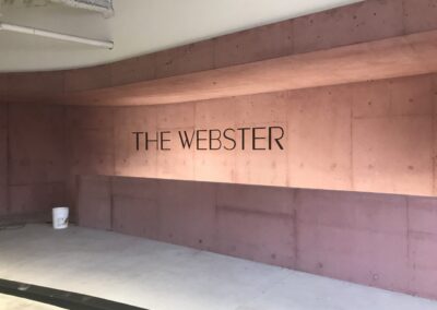 Integral Color: Custom pink – The Webster – The Beverly Center, Los Angeles, CA